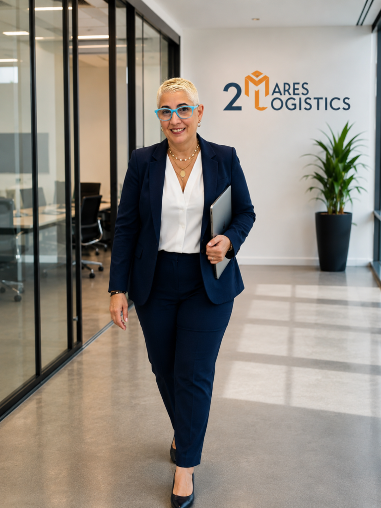 Claudia Valderrama, CEO de 2Mares Logistics